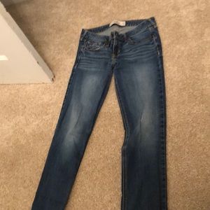 Medium wash bootcut Hollister jeans